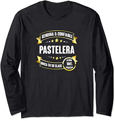 Regalos para PASTELERAS - Pastelera LA UNICA Manga Larga