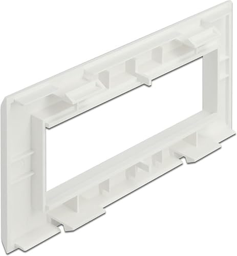 Delock Easy 45 Modulträger für Geräteeinbaukanal 175 x 80 mm