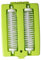 Doppelbürstenkopf Hand Teppich Tischbürste Kunststoff Sweeper Crumb Dirt Reiniger Roller Tool (zufällige Farbe)