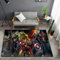 KIKCY Teppich Wohnzimmer Schlafzimmer Kinderzimmer Bodenmatte Captain Alliance Cartoon Modern Kreative Heimdekoration rutschfest (80 x 120 cm)
