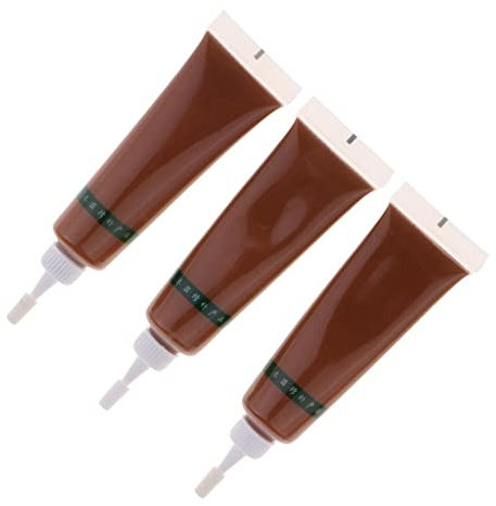 barenx 3 Pieces of Wooden Furniture for Floor Paint Finishing - Light Umber