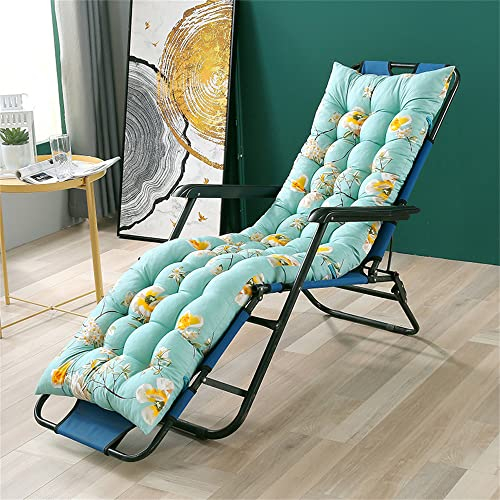 Morbuy Deckchair Auflagen für Gartenliegen, Sonnenliege Kissen Tragbare Garten Innenhof Gepolstertes Bett Relax-Liegestuhl Sitzauflage für Deckchair, Innen, Außen (53 * 53cm,Nordeuropa)
