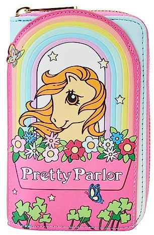 Loungefly Zip Around Purse My Little Pony 40th Anniversary Pretty Parlor One Size