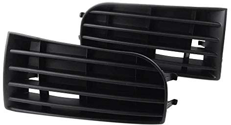 Yklhsocneg Cubierta inferior de la lámpara de la rejilla de la luz antiniebla del coche L+R para Golf 5 MK5 2004-2009