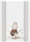 Ceba Baby® Wickelauflage Wickelunterlage - 2 Keil Wickelmulde fürs Babybett 70x50 cm - Wickeltischauflage mit OEKO-TEX® Standard 100 - Made in EU - Wasserdicht und Abwaschbar - Träumer