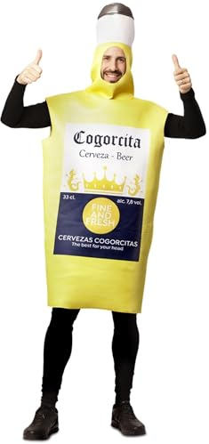 EUROCARNAVALES Disfraz de Cerveza Cogorcita para Adulto