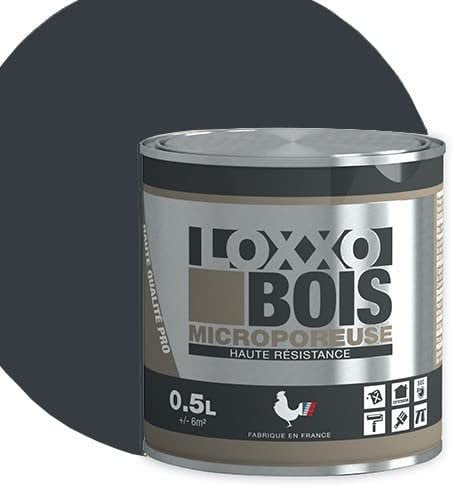 LOXXO Peinture Bois Anthracite RAL 7016 0,5 L