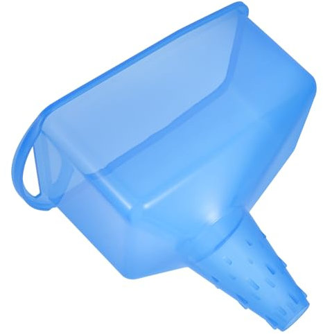 ETHZZLE Refueling Funnel Square Shape Plastic Oil Change Tool Capless Gas Tank Funnel Accessory for Car Motorcycle Oil Transfer Spout