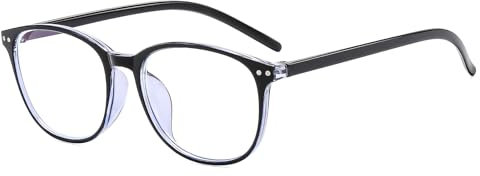 Suertree Occhiali Unisex Occhiali Filtro Luce Blu Occhiali Schermo Luce Blu Computer Occhiali Da Lettura Di Moda e Generoso Design Grado -4.0