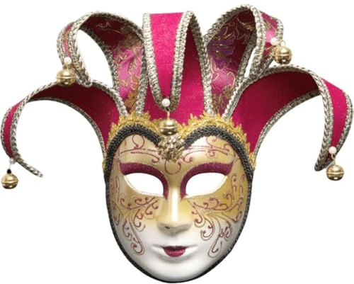 Lpitoy Halloween-Maske, Exquisite Vintage-venezianische Maskerade-Party-Maske Für Erwachsene, Clown-Joker-Masken, Anime-Film, Wanddekoration