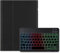 Bueuwe Tastatur hülle für iPad 9.7(2017/2018) Air2/Pro9.7, abnehmbare kabellose Tastaturhülle mit Hintergrundbeleuchtung,Schwarz