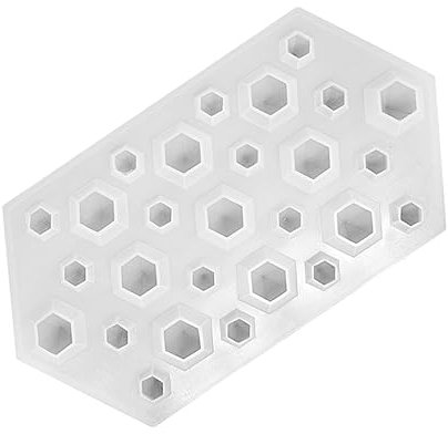 KICHOUSE 1 Pieza bandeja de hielo de silicona molde de hielo de diamante formas cuadrado moldes de cubos de hielo hielo cachorro red moldes para cubitos de hielo Transparent