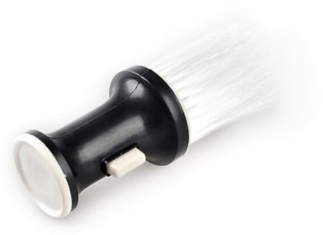 Zymoplas Rimuovi pennello Parrucchiere Spolverino professionale per collo con manico in plastica Usa Strumenti per baffi facciali da barbiere Barbiere