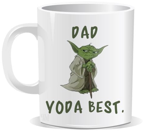 Dad Yoda Best Mug Funny Personality Secret Santa Christmas Gift
