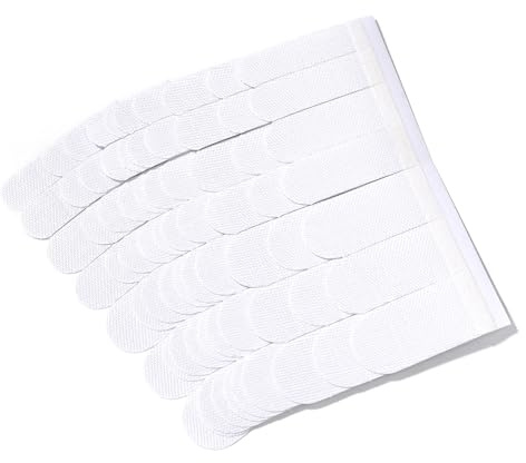 KAZIPOP Precut Fiberglass Nail Extension Wrap Self-Adhesive, 70 Finger Tabs | Fiberglass Repair Kit for Split Nails Finger Shaped Nail Art Builder Wrap Sticker Tips for Broken Nail Fix Extender