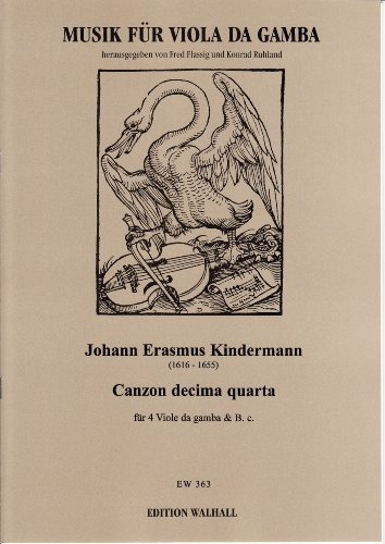 Canzon decima quarta per 4 viole da gamba e B.C. (punteggio e voti)