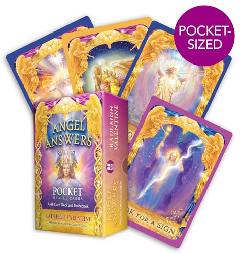 Angel Answers Pocket Oracle Cards: A 44-Card Deck and Guidebook