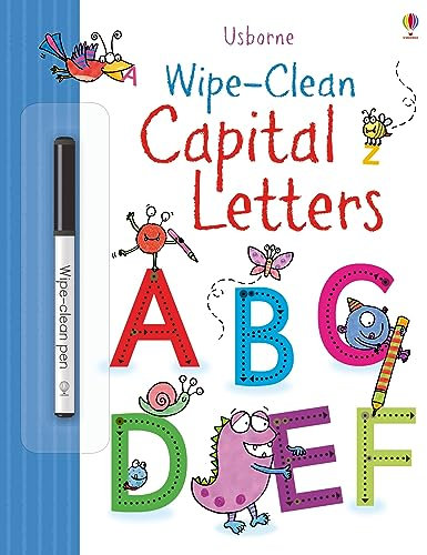 Wipe-Clean Capital Letters (Wipe Clean Books): 1