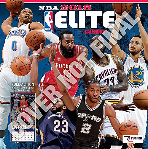 NBA Elite 2019 12x12 Wall Calendar