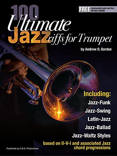 100 Ultimate Jazz Riffs For Trumpet Book/MP3 files