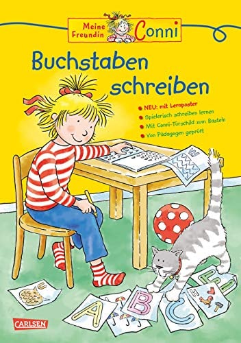 Conni Gelbe Reihe (Beschäftigungsbuch): Buchstaben schreiben: Mit ABC-Lernposter als EXTRA