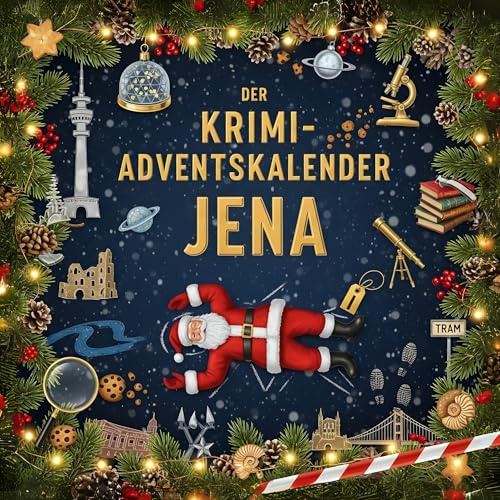 Der Krimi-Adventskalender Jena: Mordsverdächtig in 24 Akten. Ein Fall in deiner Nähe