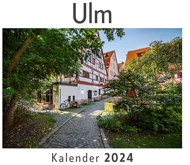 Ulm (Wandkalender 2024, Kalender DIN A4 quer, Monatskalender im Querformat mit Kalendarium, Das perfekte Geschenk)