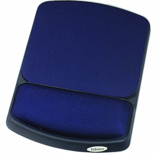 Fellowes Premium Gel Mousepad and Wrist Rest - Sapphire