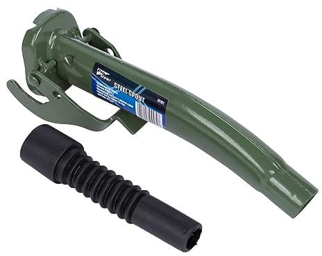 Pro User - Steel Jerry Can Spout - 22cm - Green