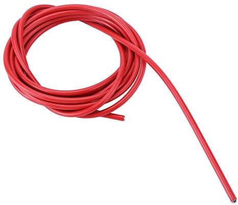 VGEBY1 Cavo di cambio bicicletta,Cavo di cambio biciclette MTB deragliatore a cavo freno, 4 mm x 3 m (rosso)