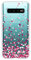 Evetane - Coque Silicone Compatible Samsung Galaxy S10 - Protection Intégrale 360, Fine et Transparente - Coque Avant & Arrière - Haute Résistance - Confettis De Coeur