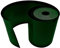 Sorton - Flexible Rasenkante Kunststoff, Beeteinfassung Rund - Beetumrandung PVC, Blumenbeet Umrandung unsichtbar - Rasen und Beetbegrenzung hergestellt aus altplastik (25 cm x 10 Meter, Grün)