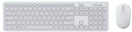 Microsoft - Teclado inalámbrico Monza Gray Español, Gris