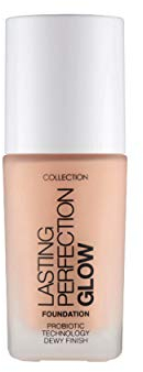 Collection Cosmetics Lasting Perfection Glow Foundation, mittlere bis volle Deckkraft, 27 ml, Beige