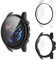 Aerku Custodia per Amazfit GTR 3 Pro/Amazfit GTR 3, [Con Vetro Temperato] 9H HD Anti-Graffio Custodia Protettiva Telaio Rigida PC Cover Protezione - Trasparente&Nero