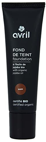 Avril - Bio-Make-up – angereichert mit Bio-Jojobaöl – einheitlich und strahlend – weiche und leichte Textur – zertifiziert Bio Ecocert, hergestellt in Frankreich – 30 ml
