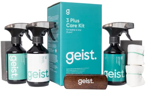 Geist. Kit d'entretien pour Cuir et Vinyle (3 Plus)