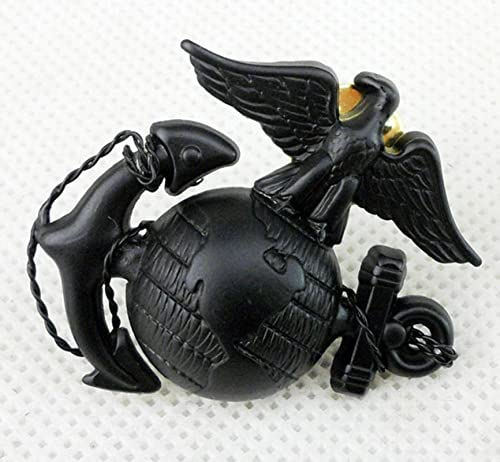 AnsonBoy WWII US Navy Marine Corps Officer EGA Barracks METALLHUTABZEICHEN SCHWARZ