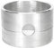 Focket Moulage au Sable Sandbox, Moule de Moulage de Bijoux en Aluminium Coulée Sandbox Melting Pot, Conteneur de Moulage de Bijoux à Faire Soi-même à Haute Température Outil de Moulage d