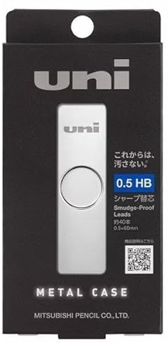 Mitsubishi Bleistift Bleistift Uni Metalletui 0,5 HB ULSM05HB