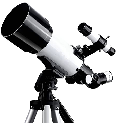 Teleskope für Astronomie-Erwachsene, 70-mm-Teleskop mit 5X24-Sucher, tragbares Teleskop für Kinderanfänger mit Rucksackstativ (VIT G)