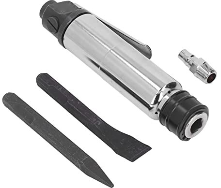 Brilluxa Martello pneumatico industriale con manico dritto - Robusto scaler a scalpello pneumatico per la pulizia della sabbia di fusione di precisione e le scanalature di
