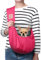 Tomkas Dog Carrier Sling - Pet Carrier for Small Dogs and Cats, Adjustable Strap, Zip Pocket, Snap Closure (Pink, S - Adjustable Strap Eu)