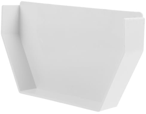 BESTonZON Rain Gutter End Plug Wasserdichter Abdeckstopfen Für Dachrinnen Einfach Zu Installierendes Zubehör Für Effektive Abdichtung Von Regenrinnen Für Verschiedene Anwendungen