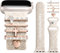 Cinturino Inciso con Fiori e Decorazioni Incantevoli Compatibile con Apple Watch Cinturini 38mm 40mm 41mm 42mm 44mm 45mm 46mm, Cinturino in Silicone per iWatch Serie Ultra SE 10 9 8 7 6 5 4 3 2 1