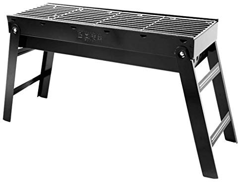 KKMNDE Parrilla De Barbacoa Mini Parrilla Barbacoa Desmontable Horno De Carbón Portátil Parrilla Plegable De Acero Inoxidable Cuenca De Carbón Independiente Viaje Picn