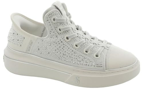Skechers Snoop One Rhine-Stoned Sneaker für Damen, weiß, 39 EU