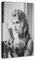 Brigitte Anne-Marie Bardot-Poster, Leinwand-Poster, Wandkunst, Dekordruck, Bild, Gemälde für Wohnzimmer, Schlafzimmer, Dekoration, Rahmen-Stil, 50 x 75 cm
