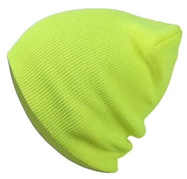 WOYUANSHA Mütze Beanie Hut Einfarbige Unisex-Strick Mütze Süßigkeit Farben Atmungsaktive Mütze Hip Hop Cap One Größe 10