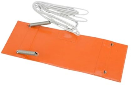 Fenteer Silicone Rubber Heating Pad for Industrial Equipment High Insulation Performance Replace Multipurpose Electric Heating Pad